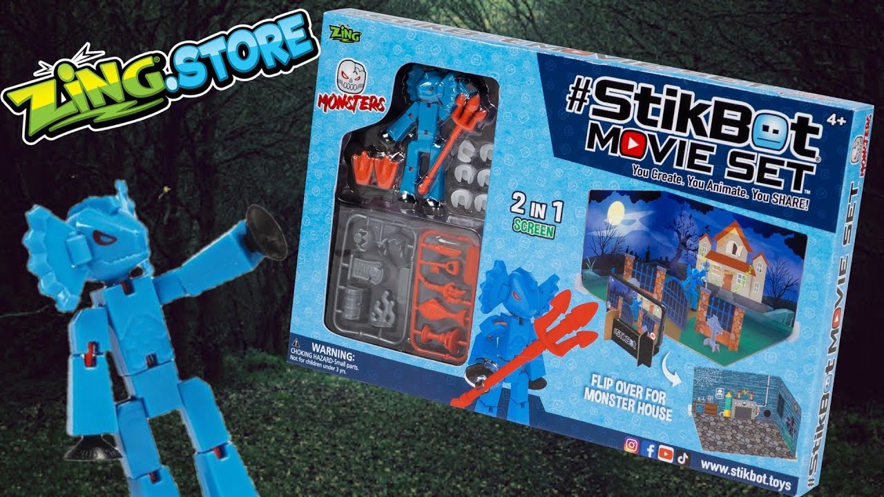 Stikbot Monster MOVIE SET?! | Stikbot News