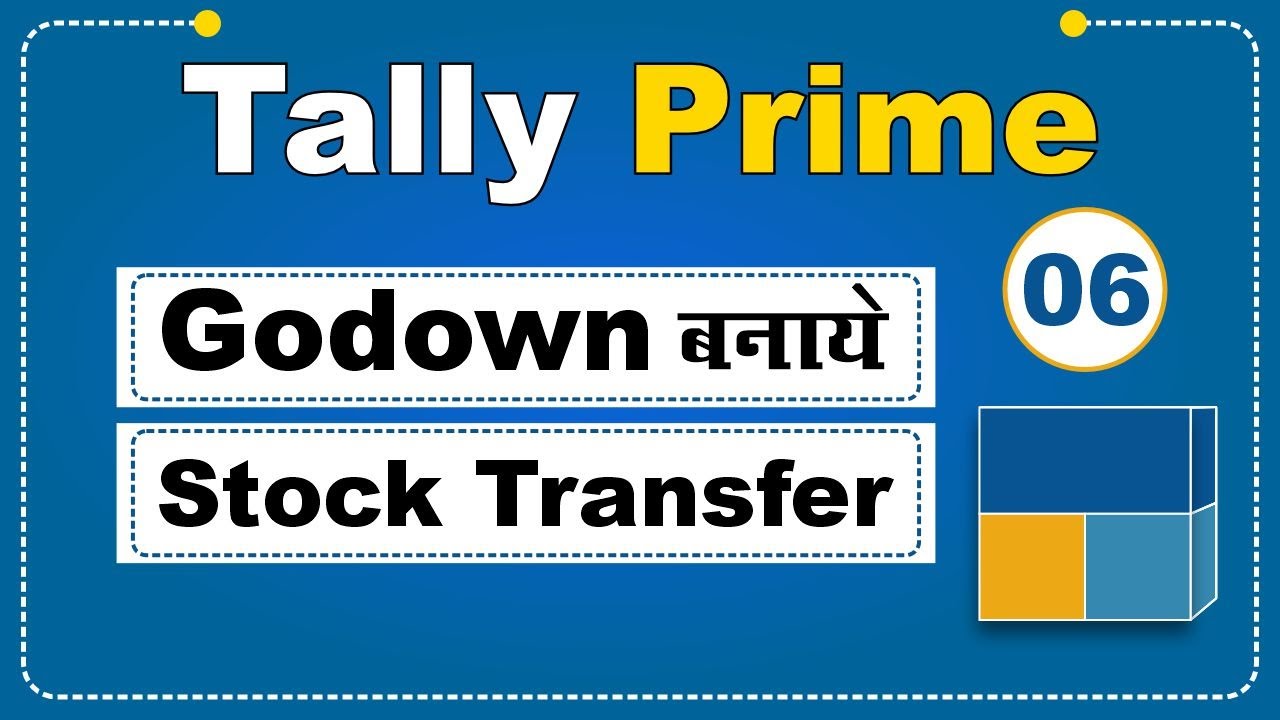 How to Create Godown & Stock Transfer in Tally Prime | Step-by-Step Tutorial #tallyprime