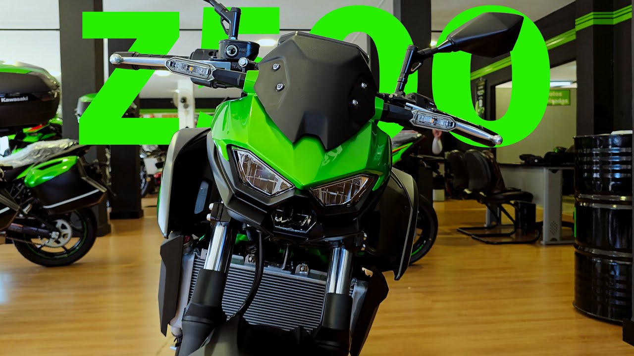 Nova KAWASAKI Z500 SE 2025 em Detalhes e Preço na Concessionária!