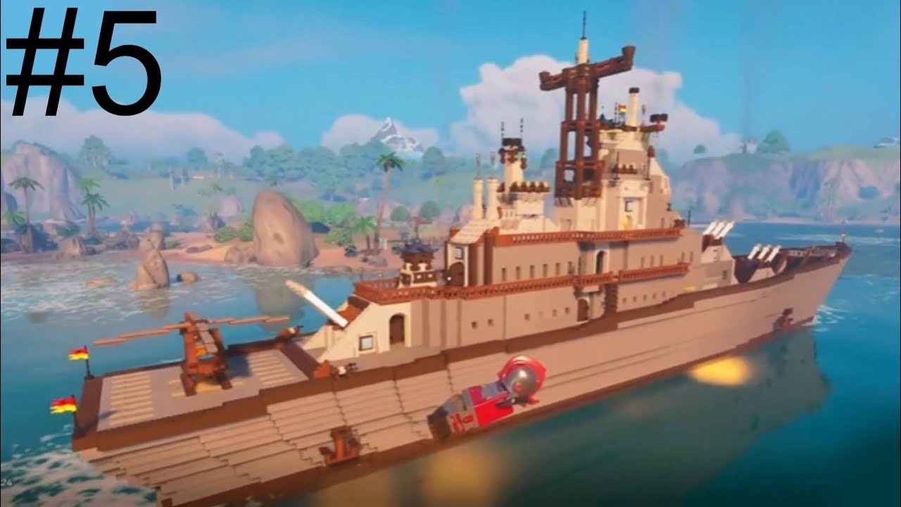 Episodul 5 lego fortnite azi am construit un vapor