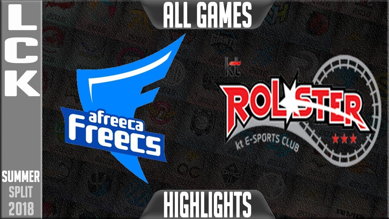AFS vs KT Highlights ALL GAMES | LCK Summer 2018 Week 1 Day 5 | Afreeca Freecs vs KT Rolster