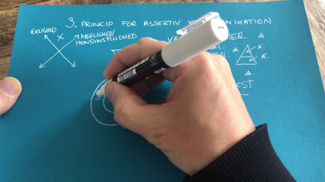 3. Princip for assertiv kommunikation - om hensynsfuldhed