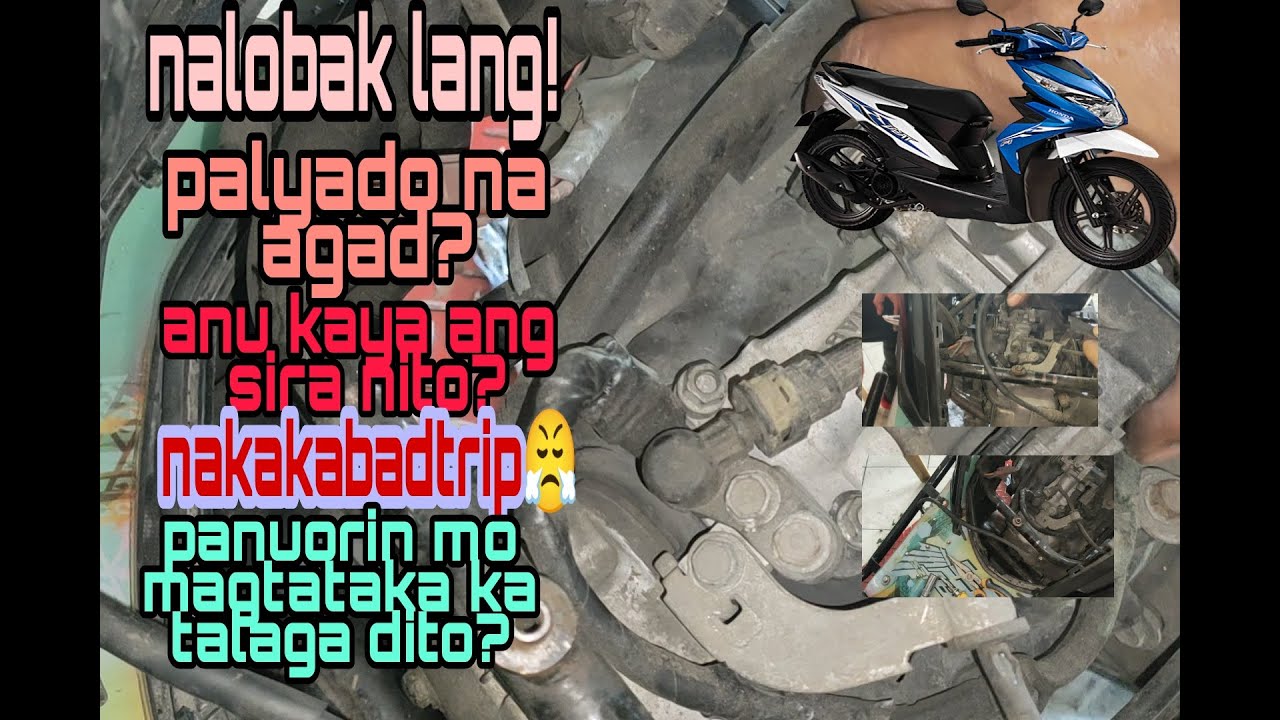 nalobak lang pumalya na agad at hirap na paandarin at namamatay matay na.anu kaya problema nito