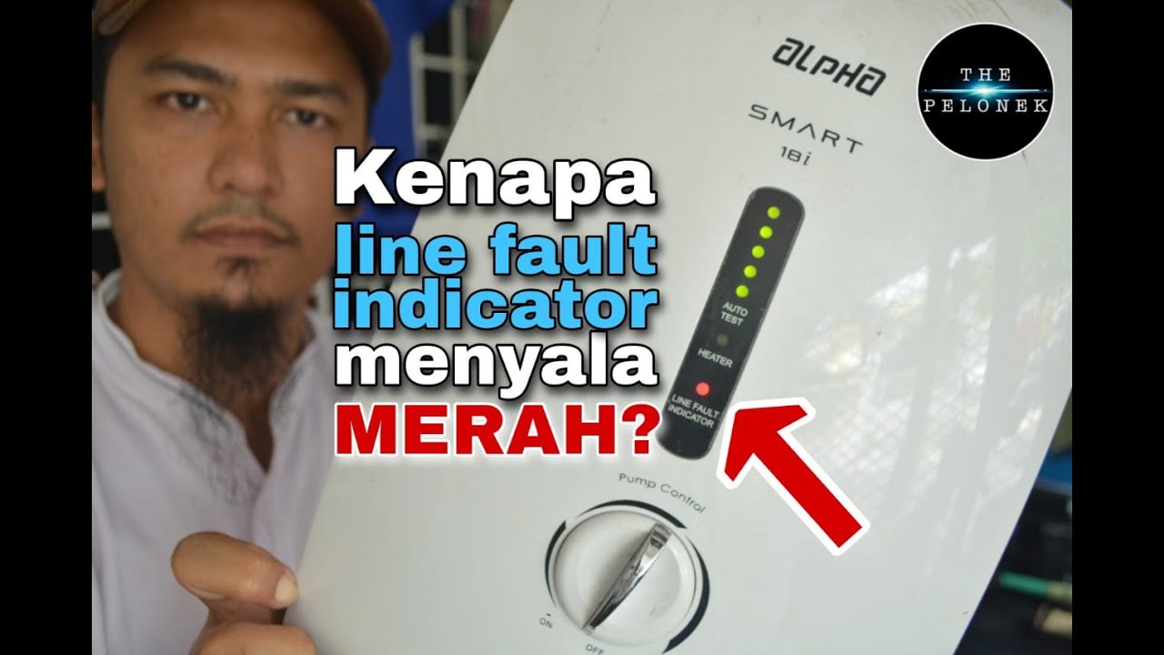 Kenapa Line Fault indicator menyala merah????