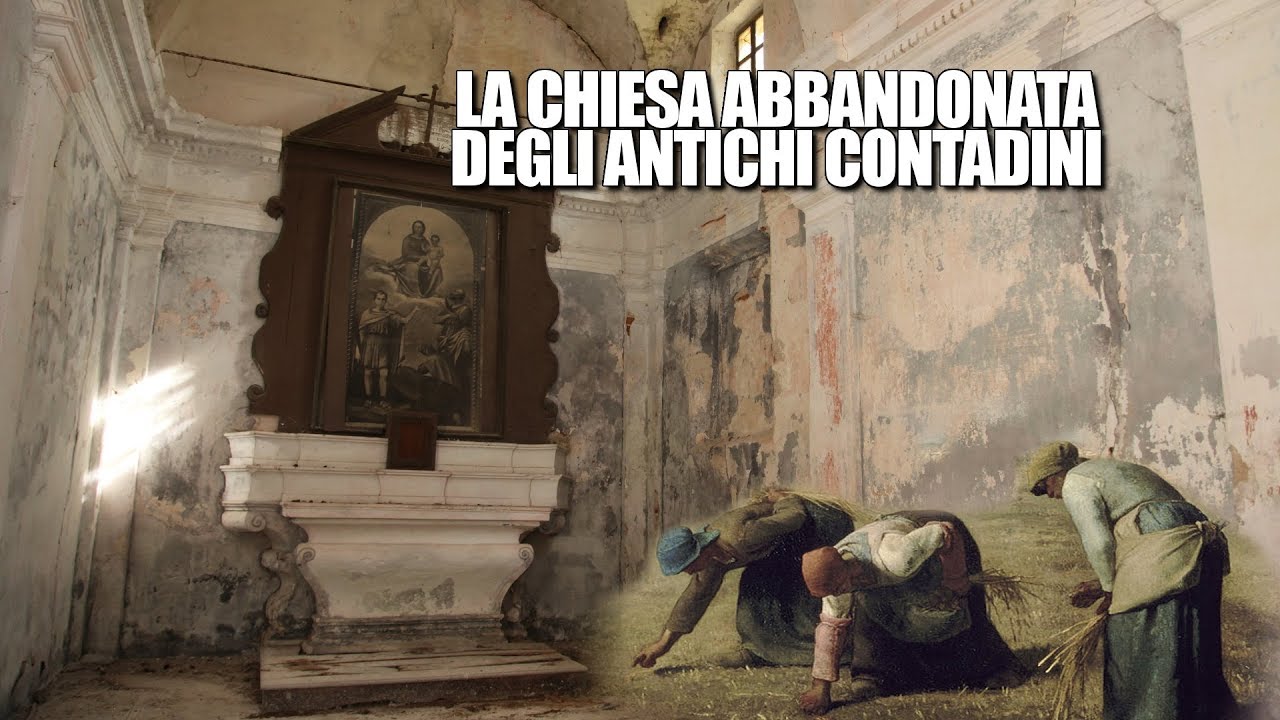 La chiesa abbandonata degli antichi contadini
