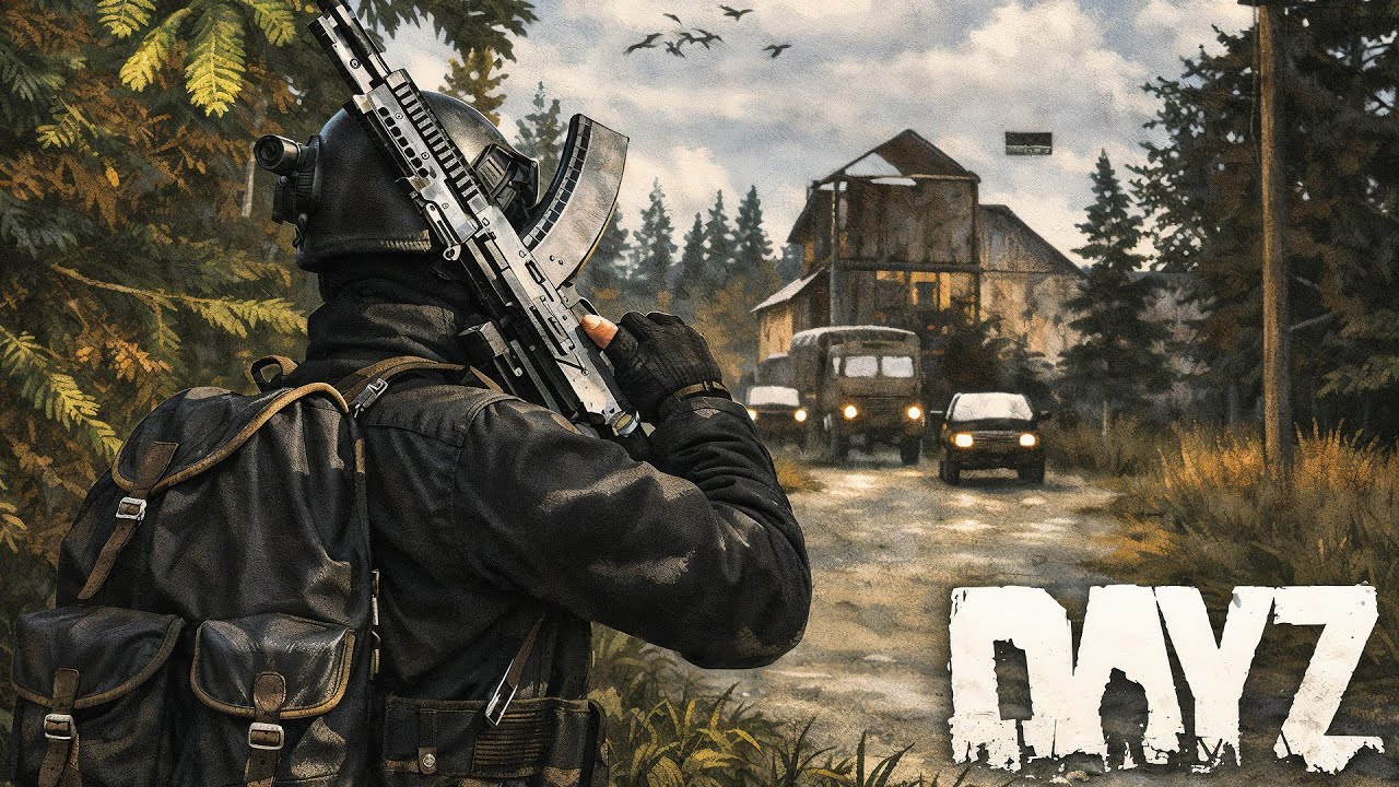 Выследил конвой рейдеров - DayZ