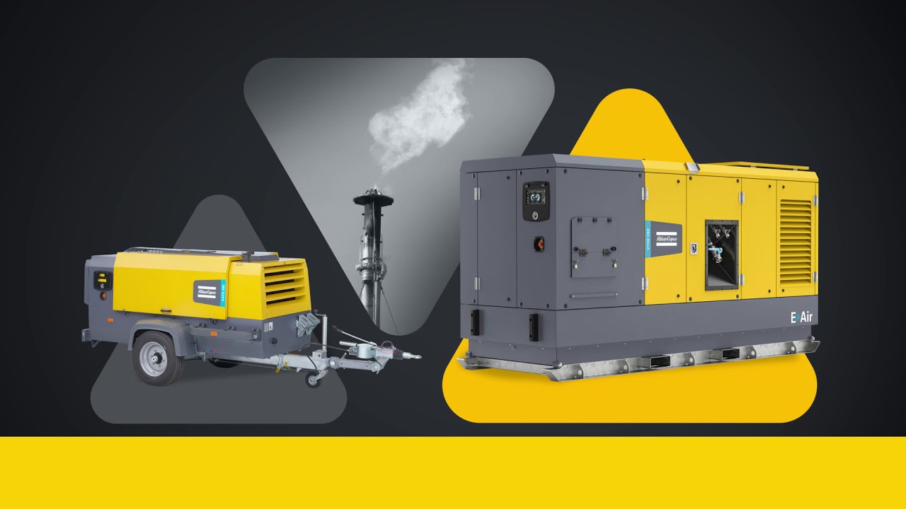 Atlas Copco Portable Air's industries and applications