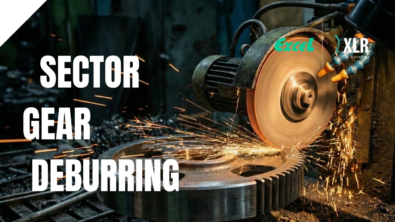 Sector Gear Deburring Machine | Excel | Industrial Machinery Manufacturer | IND