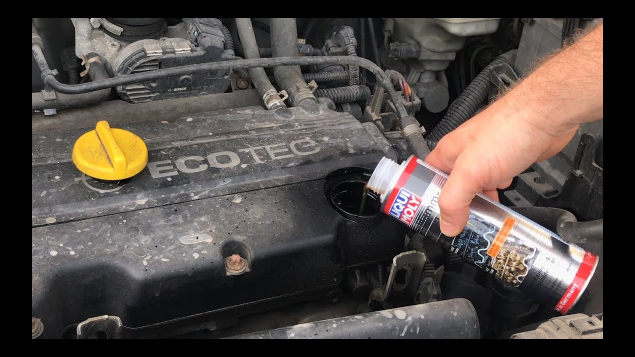 Мягкая промывка двигателя Ликви моли (Liqui moly). Результат промывки.