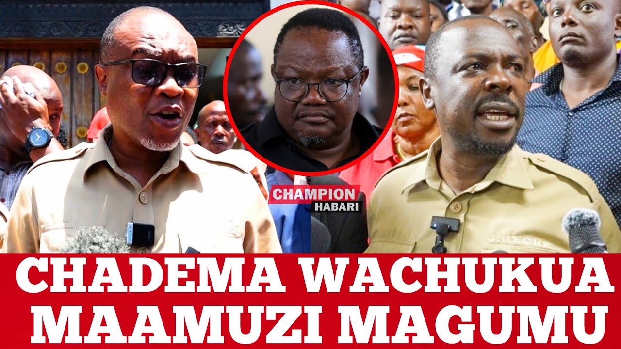 CHADEMA WATANGAZA MSIMAMO MKALI MAAMUZI YA MAHAKAMA YALIYOTOLEWA LEO