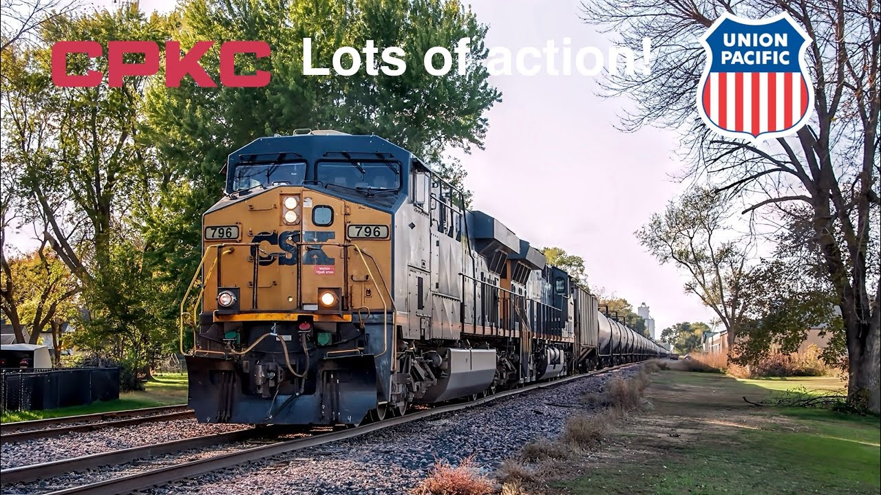 Railfanning the CPKC Sheldon Subdivision for 4 days October 2025 (Ft CSXT power on UP train).