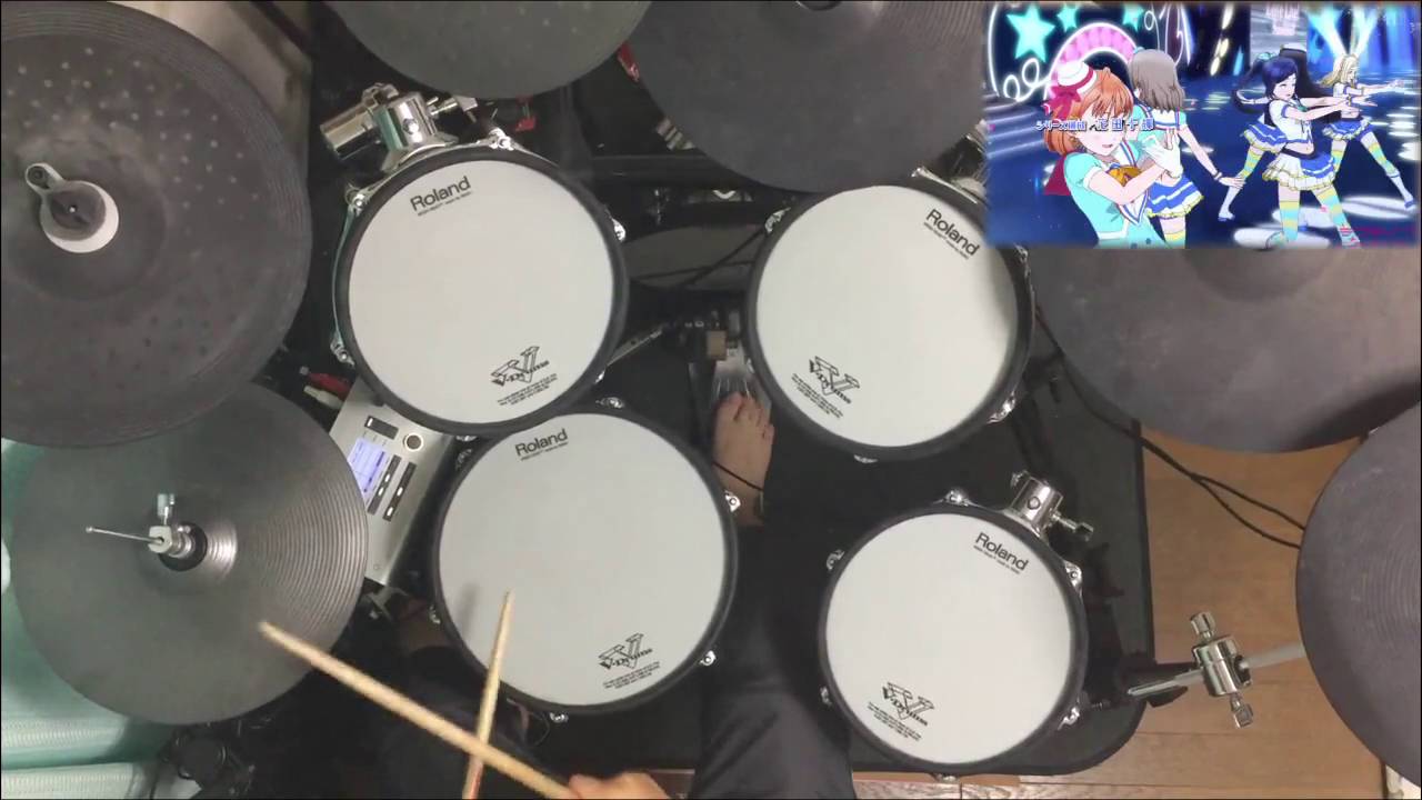 【ラブライブ!サンシャイン!!】青空Jumping Heart(TVsize) / aqours 叩いてみた【ドラム】【Drum cover】