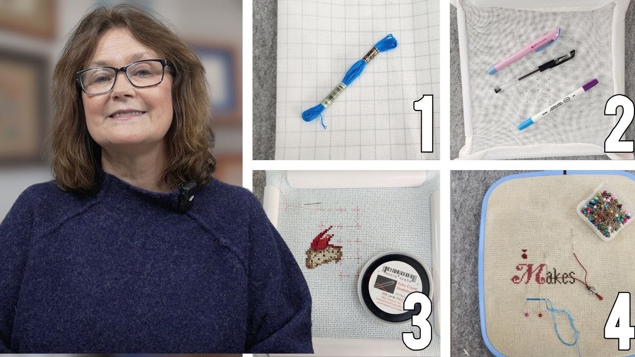 4 Cross Stitch Tips (Plus a Bonus!) to Make Counting Easier and Faster - on FlossTube