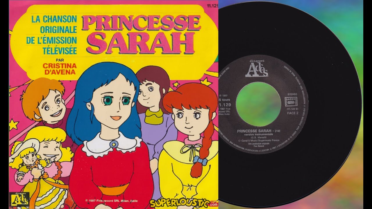 Princesse Sarah - Instrumentale face B [45T 48000Hz.24Bits]