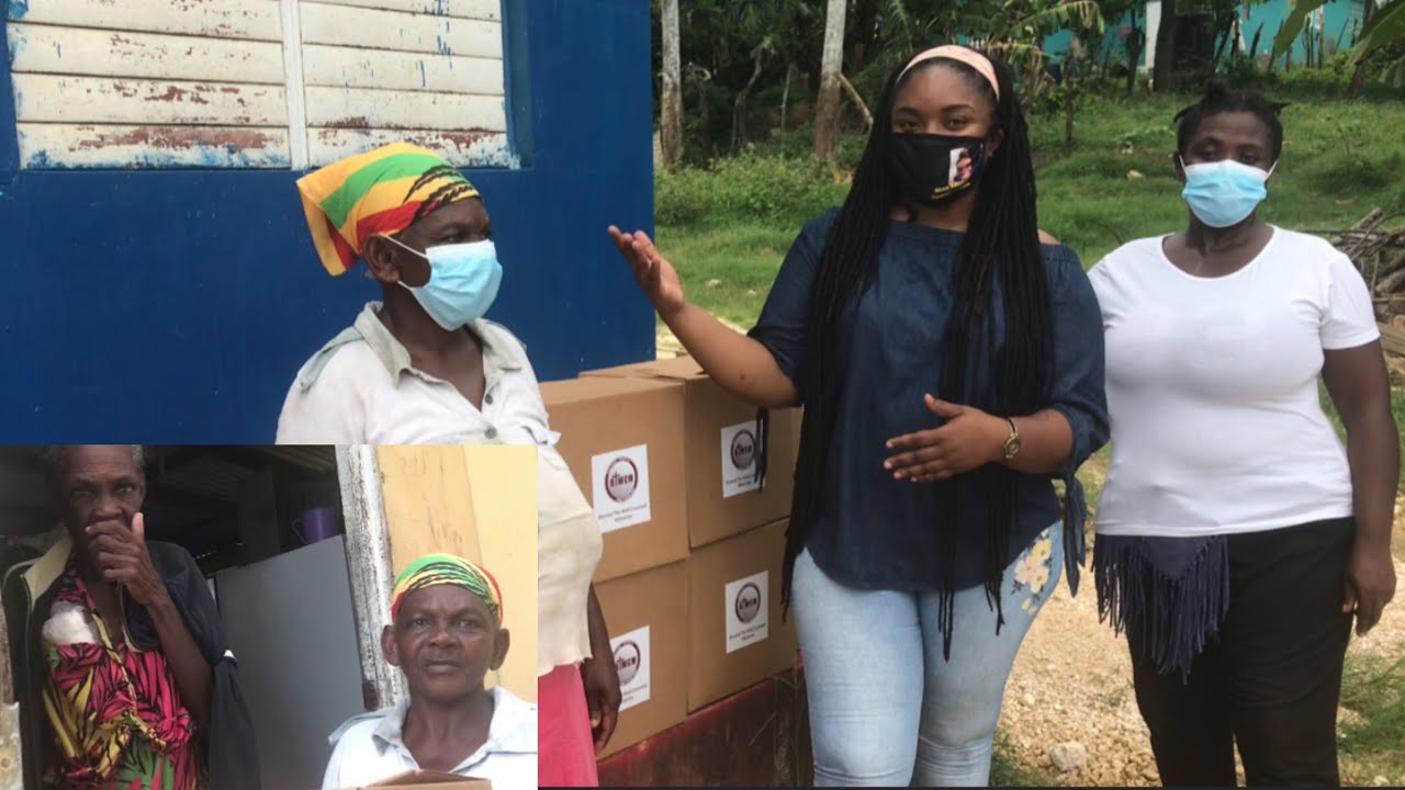 THE MOTHER OF 9 IS LOOKING OUT FOR HER COMMUNITY / GIVING BACK TO MY PEOPLE IN RURAL JAMAICA 🇯🇲