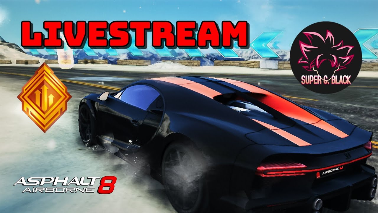 Asphalt 8 MULTIPLAYER Livestream🔴 Super G Black
