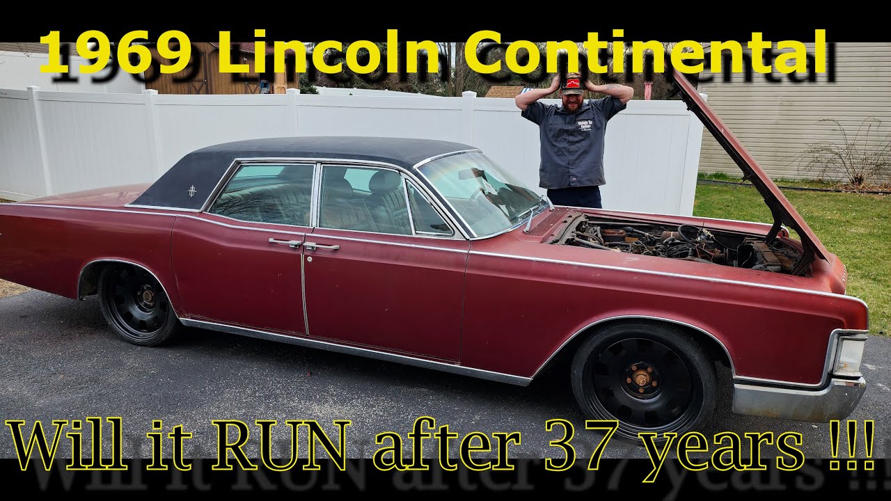 Брошенный на 37 лет: сможем ли мы спасти этот Lincoln Continental 1969 года выпуска?