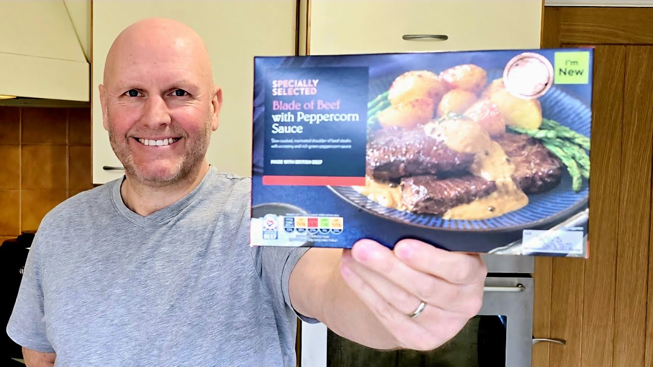 NEW Blade Of Beef With Peppercorn Sauce Food Review