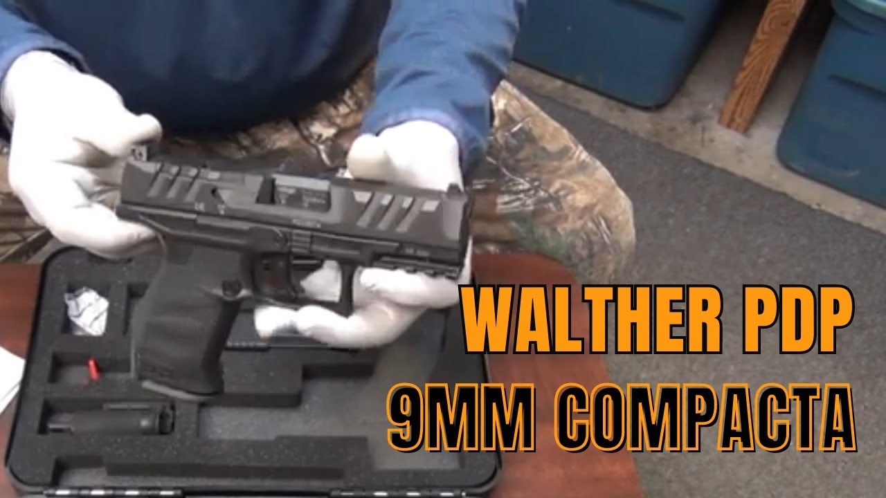 UNBOXING WALTHER PDP 9MM;; PRIMERA IMPRECION;;