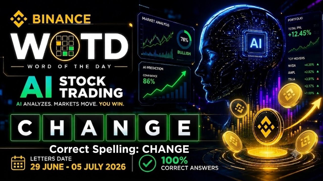 Binance Word of the Day Answer Today 07 Letters 💌|July 1, 2026