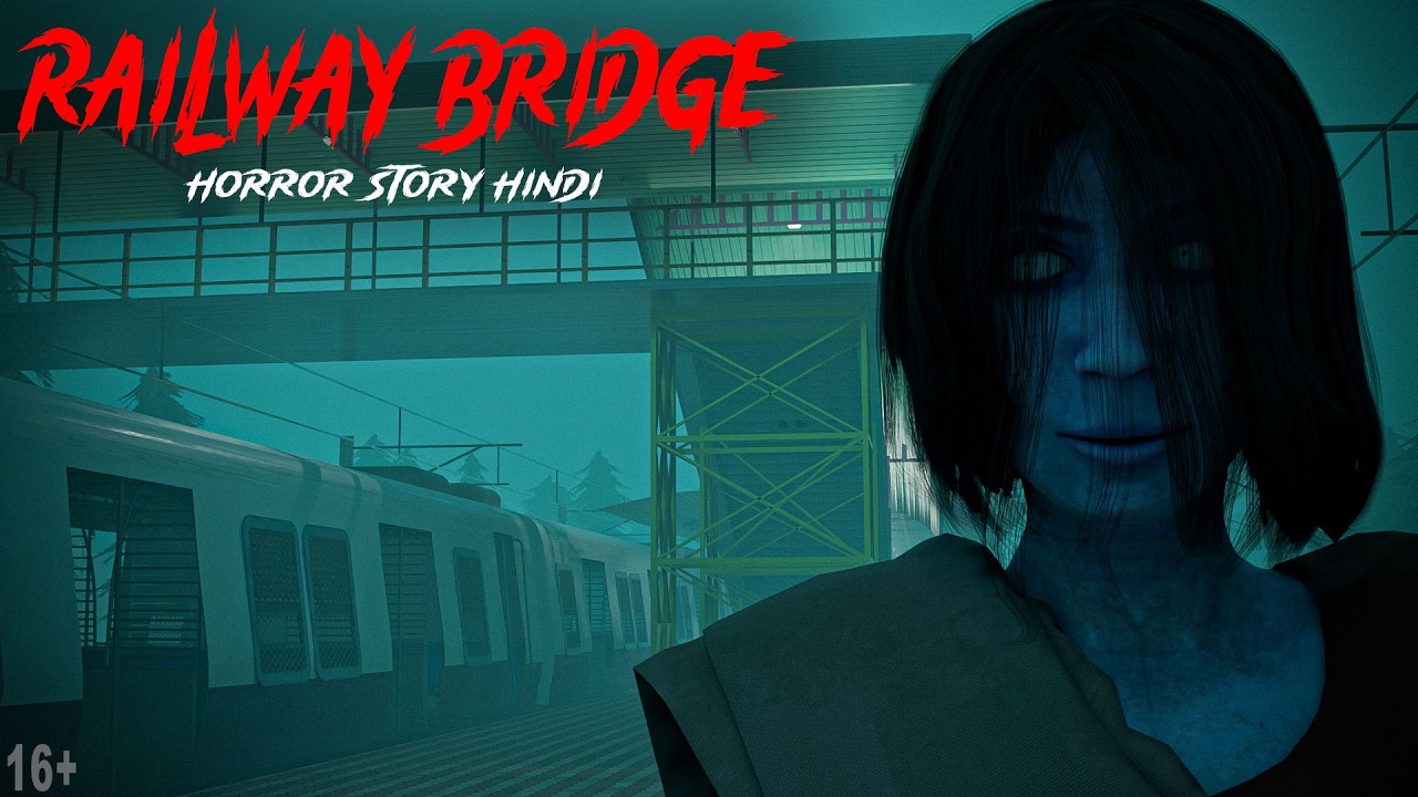 Haunted Railway Bridge - Hindi Horror Story for 16+ | Animated Horror Film | Horror Tales