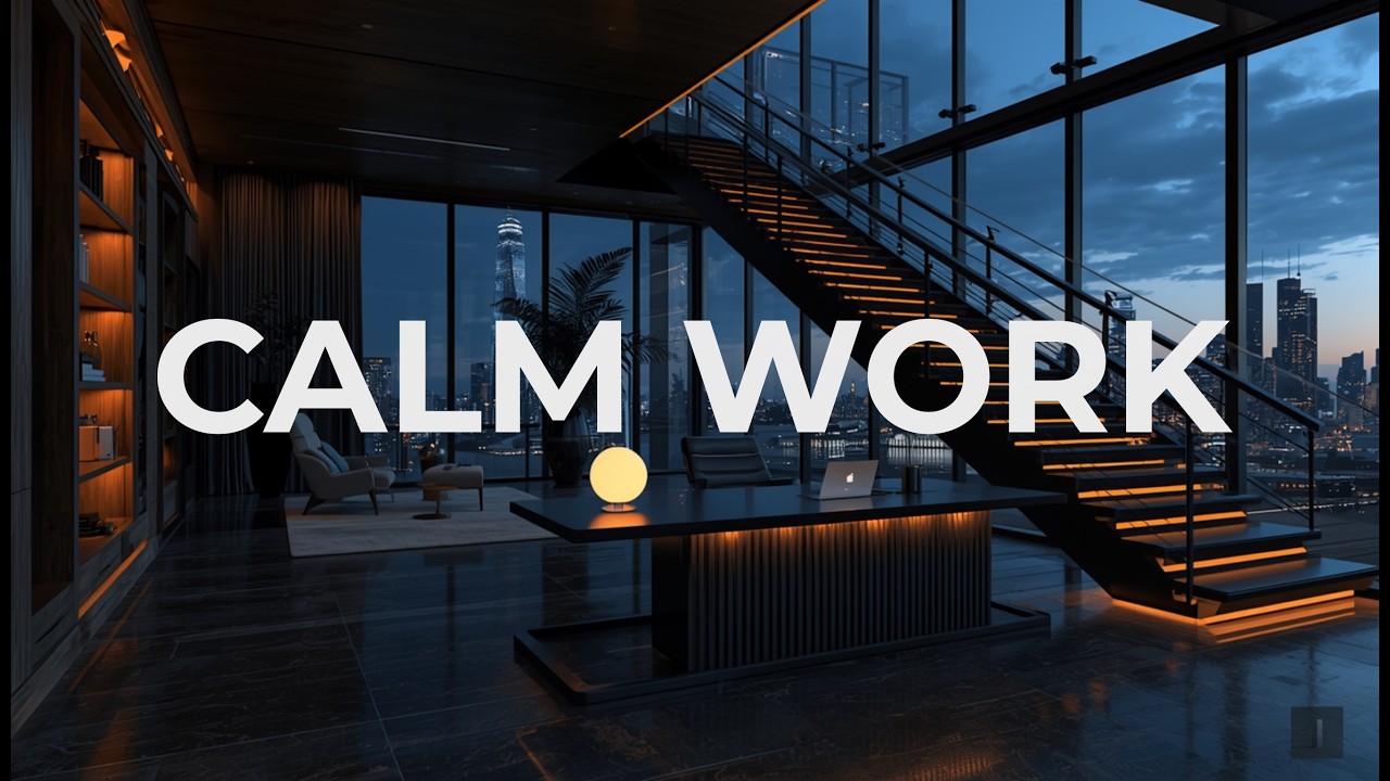 CEO Mode Productivity Session | Modern Loft Ambient for Maximum Output