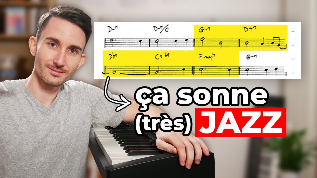 Joue et Improvise sur cette suite d'accords JAZZ au piano (Hello, Young Lovers)
