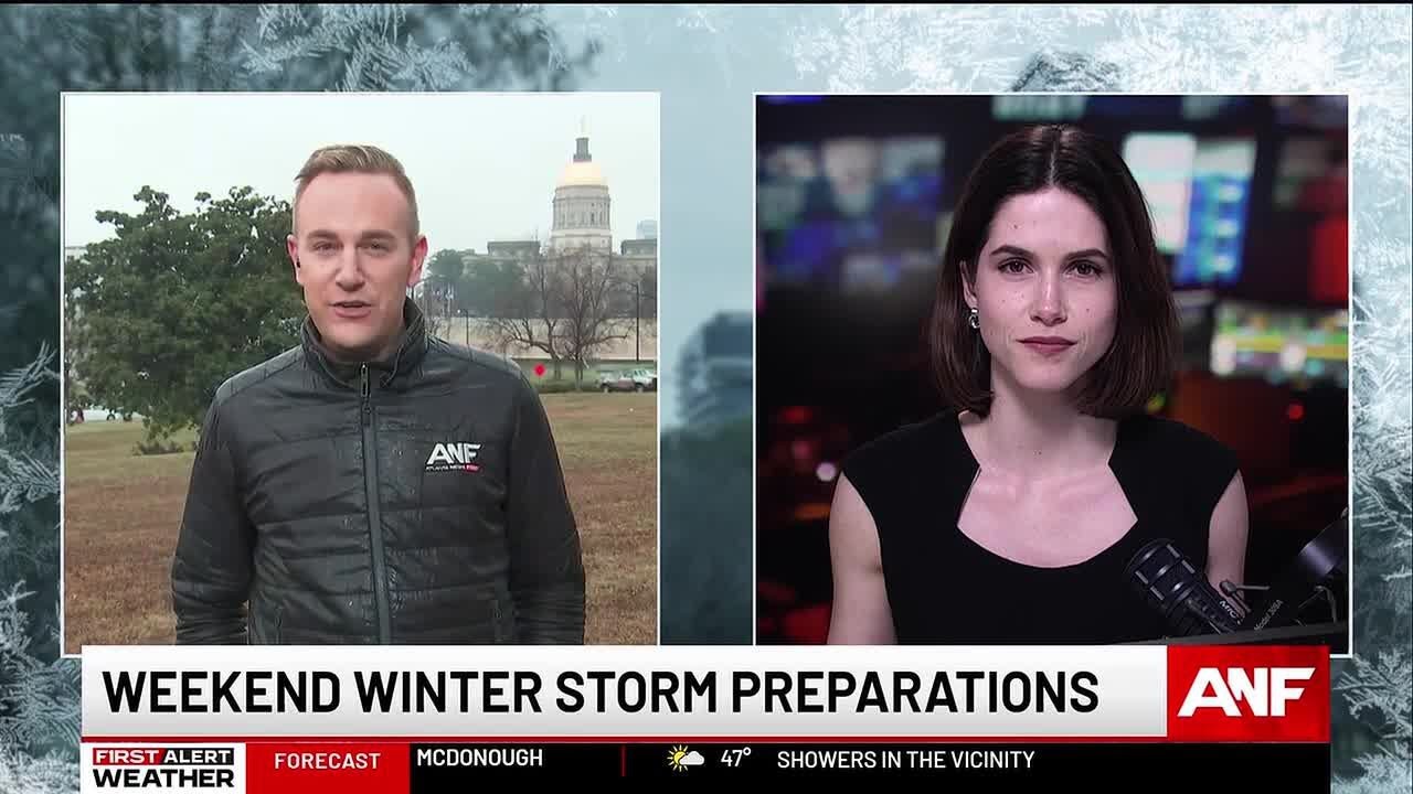 ANF+ | State of Emergency declared ahead of weekend winter storm in Georgia