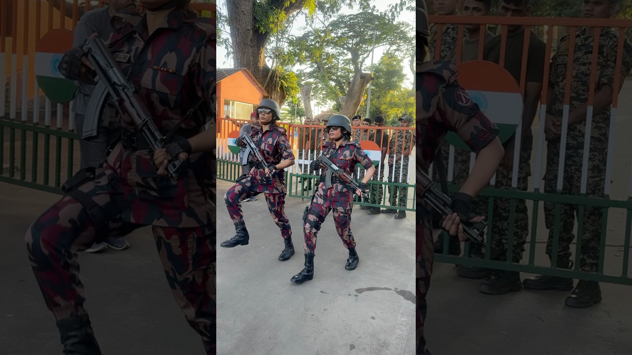 BGB & BSF women soldiers deliver an incredible parade performance!