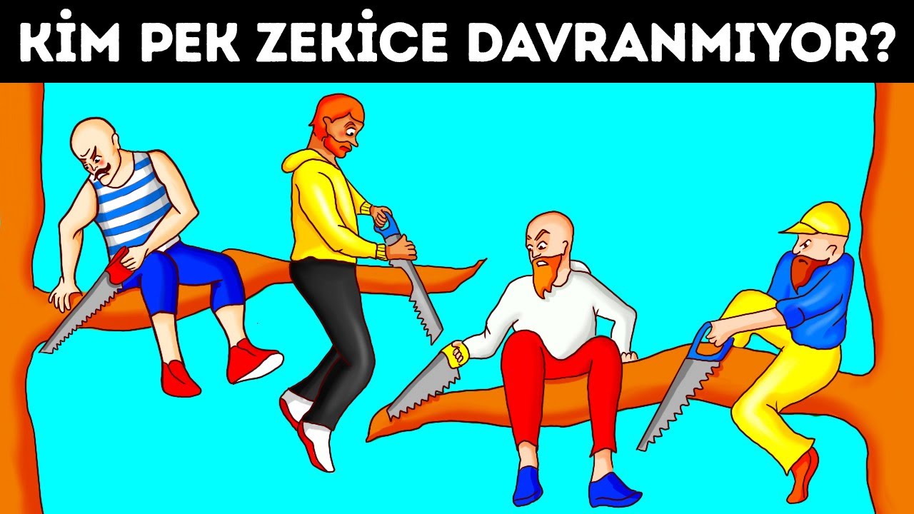 Sadece Farklı Düşünebilenlerin Çözebileceği 19 Bilmece
