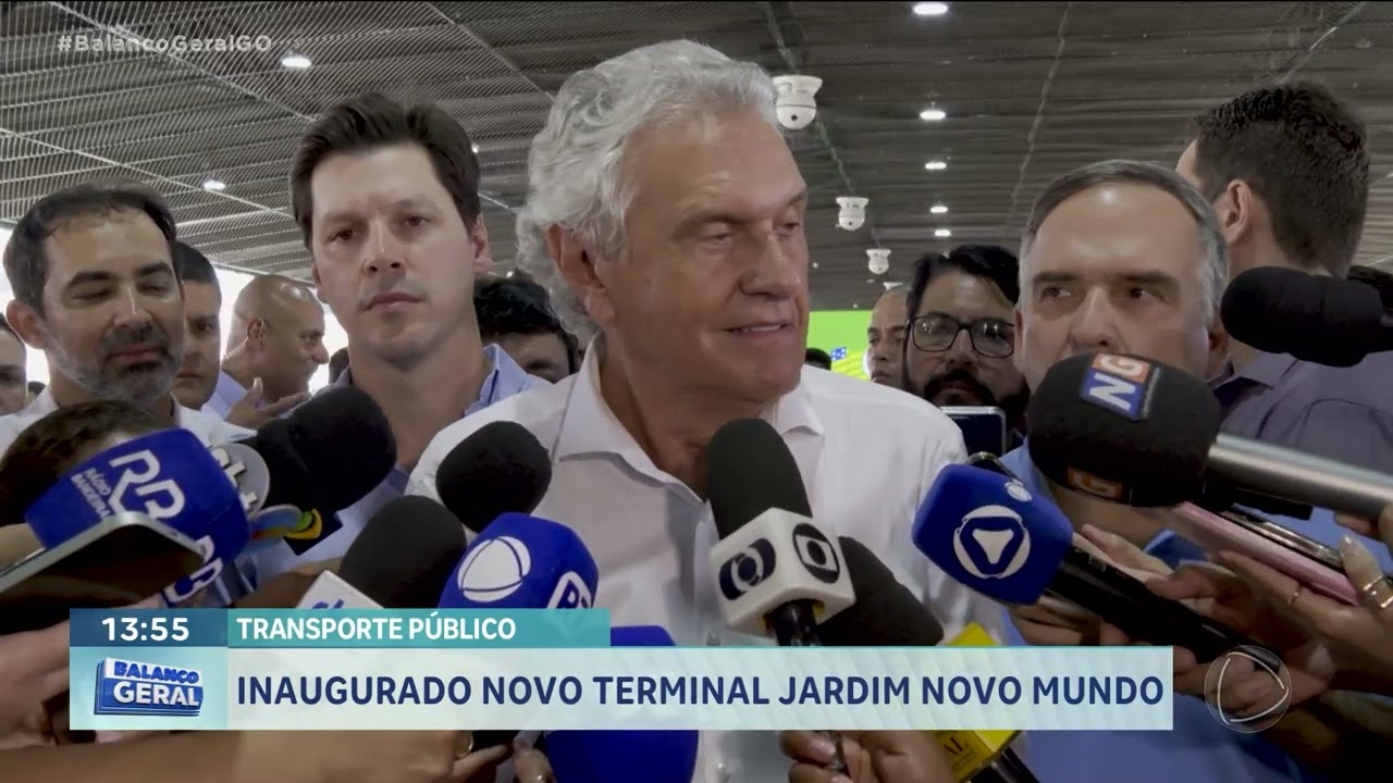TRANSPORTE PÚBLICO: INAUGURADO NOVO TERMINAL JARDIM NOVO MUNDO