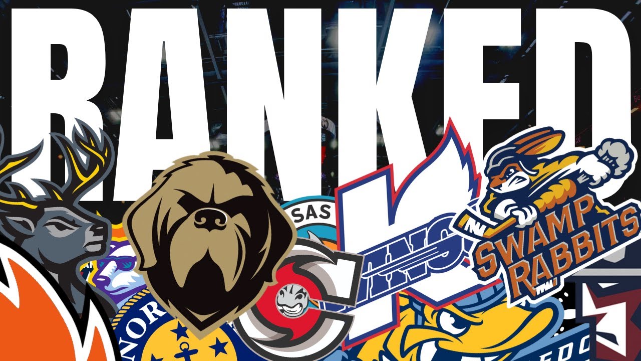 В этой лиге ЛУЧШИЕ логотипы, и я собираюсь составить их рейтинг 🏒 [ECHL]
