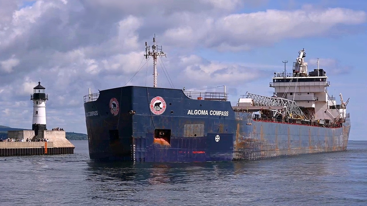 Algoma Compass - A Very Sticky Situation in Duluth! (See Description)