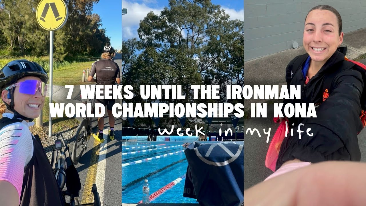 A week in my life training for the Ironman World Champs | Heat Prepping