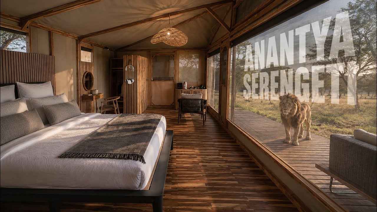 Glamping with Lions in Serengeti Tanzania - Anantya African Safari