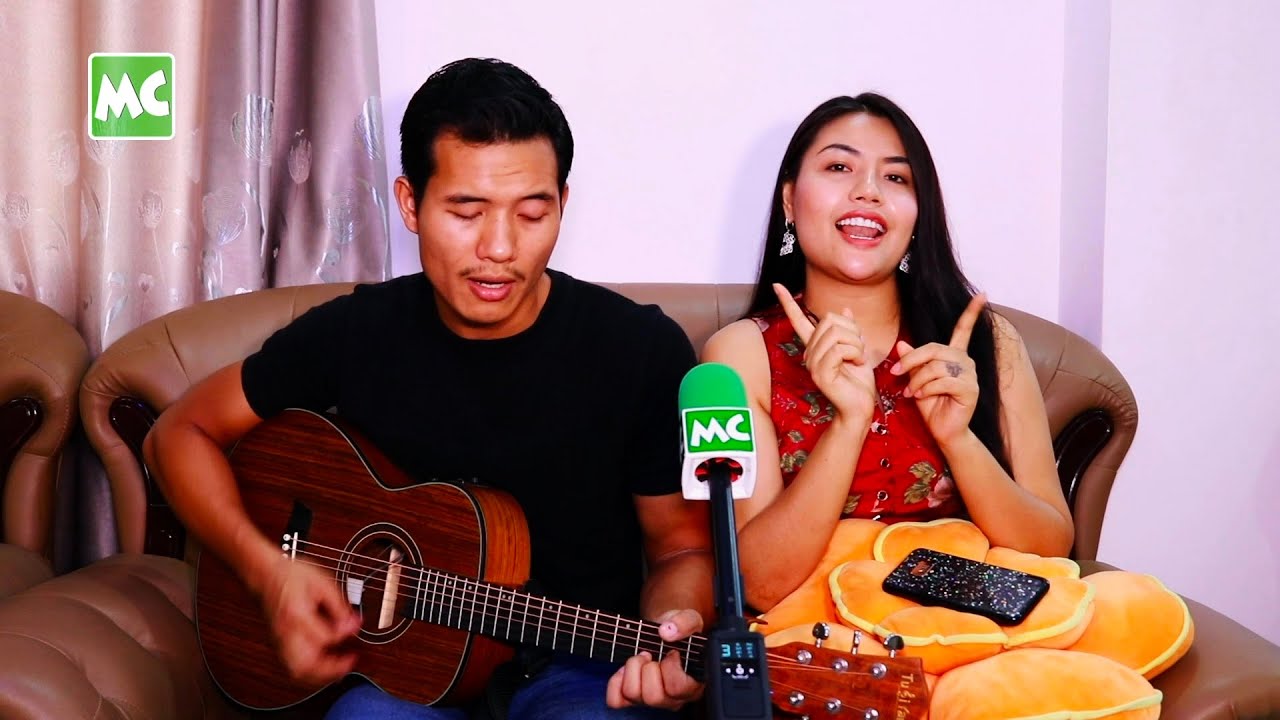 ပရိသတ်ကို သီချင်းဆိုပြလာတဲ့ သားဂန်း နဲ့ ဘေဘီမောင်