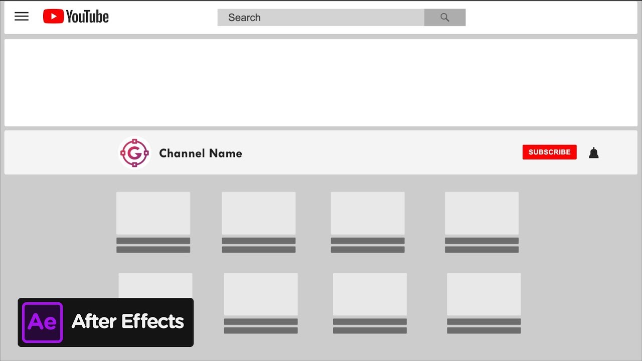 YouTube Subscribe Button Animation - FREE After Effects Template