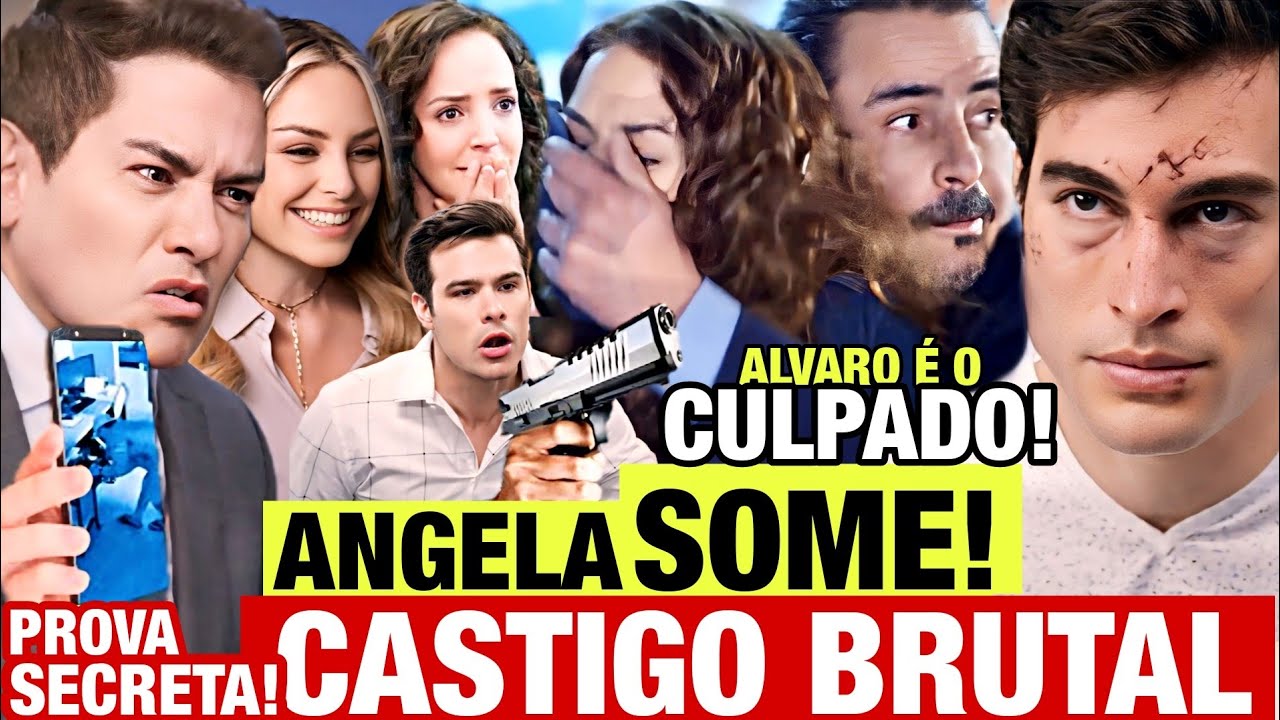 Contigo Sim - Álvaro DESCOBRE PROVA SECRETA e CASTIGA SAMANTA! Álvaro SOME COM Angela
