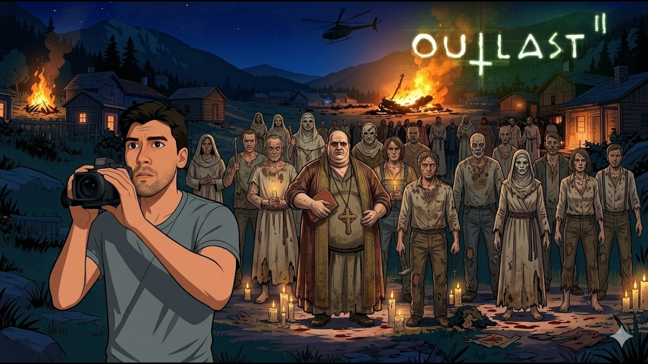 Especial 2 Seguidores TERROR!!!! |Outlast 2| Cap.1