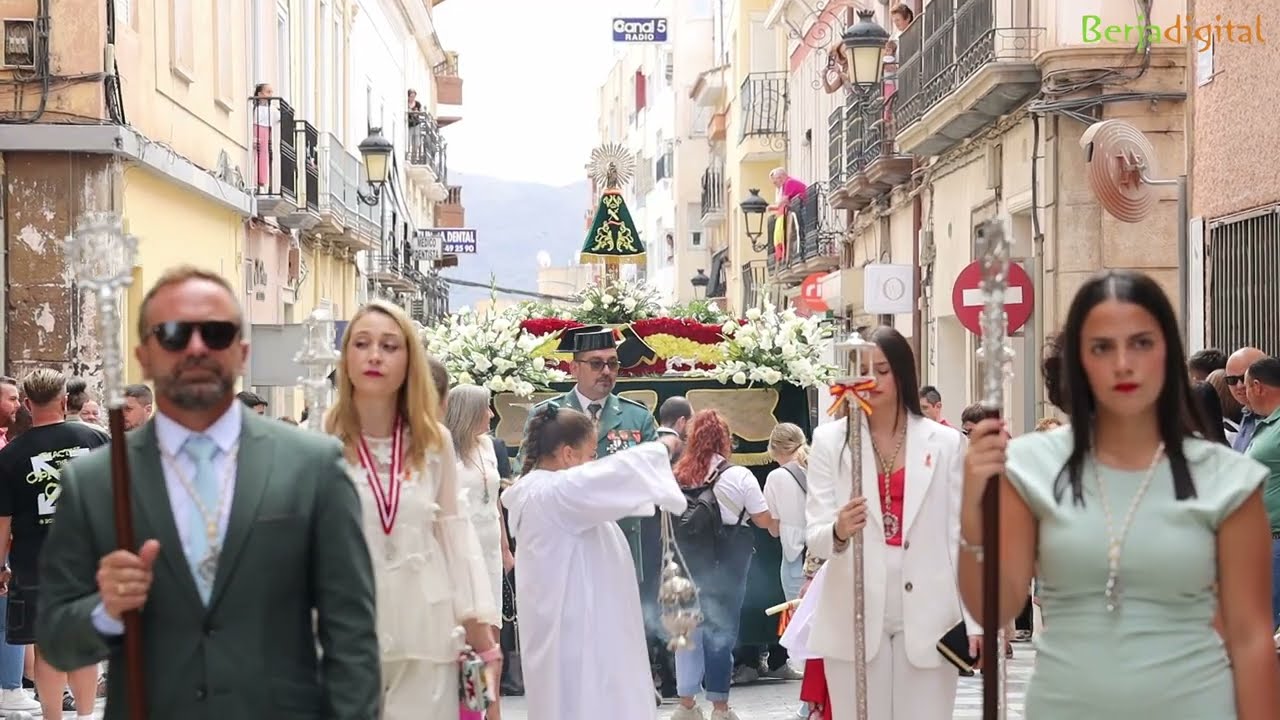 Procesión Virgen del Pilar - Berja 2024