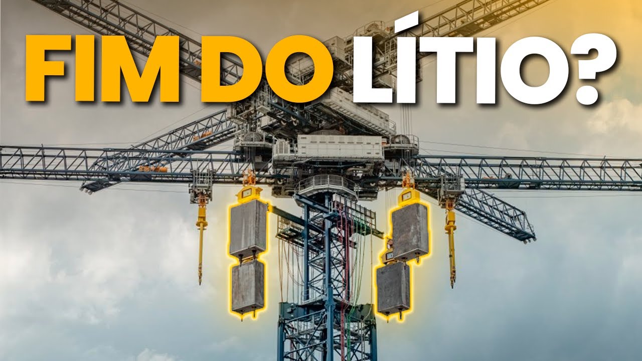 A CHINA está construindo BATERIAS de GRAVIDADE