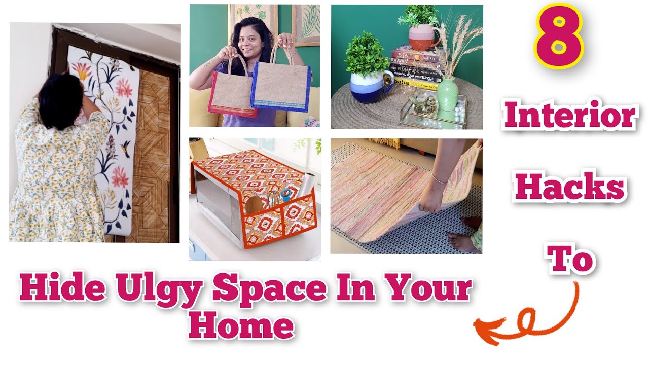 Ghar Ki Kharab Dikhne Wali चीज़ो को छिपाने के जुगाड़ || Make Your Home Look Perfect