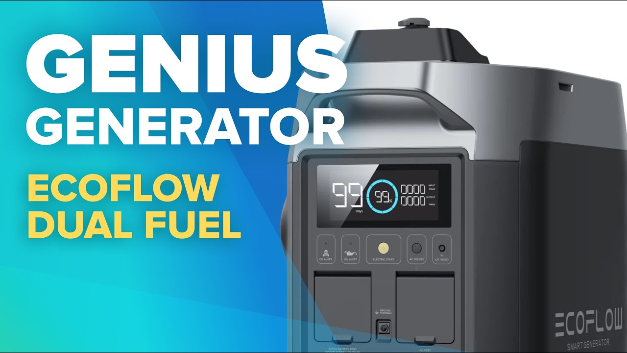 Умный генератор Ecoflow Dual Fuel: заряжайте DELTA Max, DELTA Pro и комплекты Power Kit пропаном ...