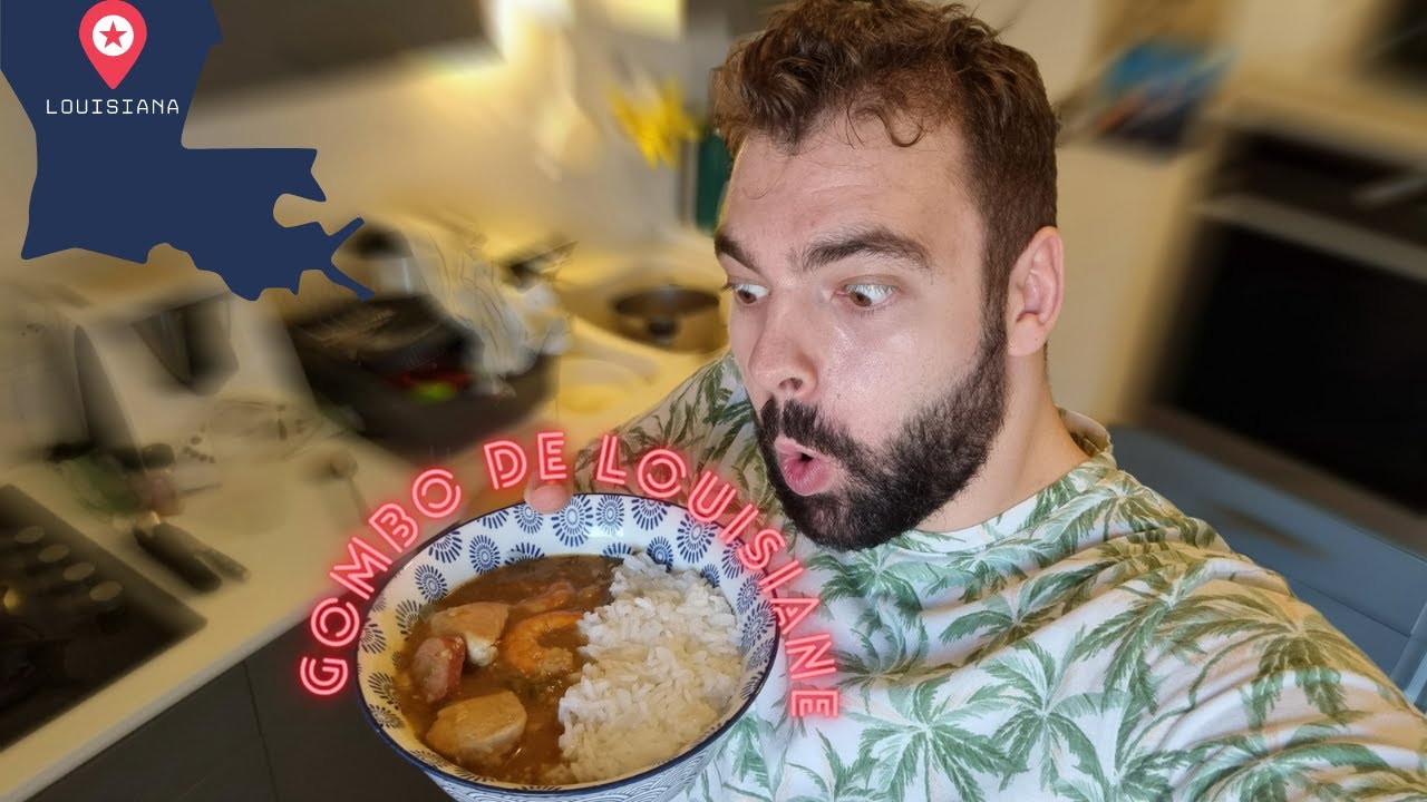 Drôle de Vlog#7 Cuisiner un Gombo comme en Louisiane.