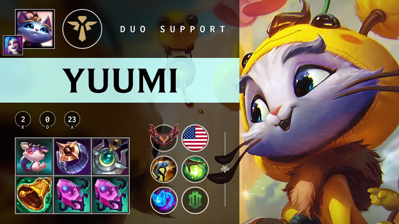 Yuumi Support vs Brand - NA Grandmaster Patch 25.24