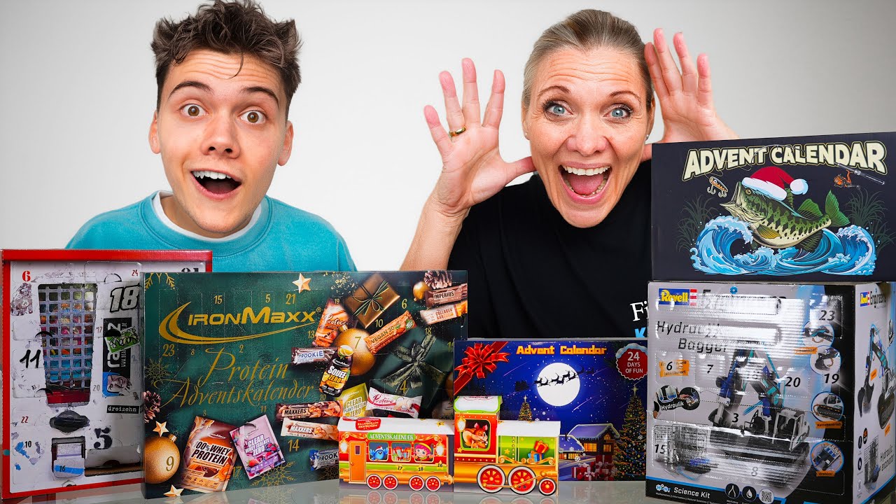 Wir testen die verr&uuml;cktesten Adventskalender 😳