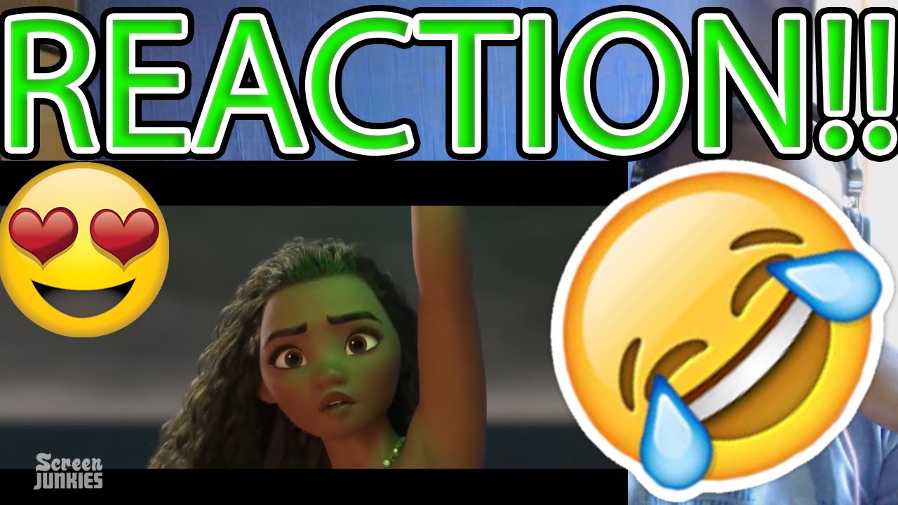 Honest Trailers - Moana!! REACTION!!