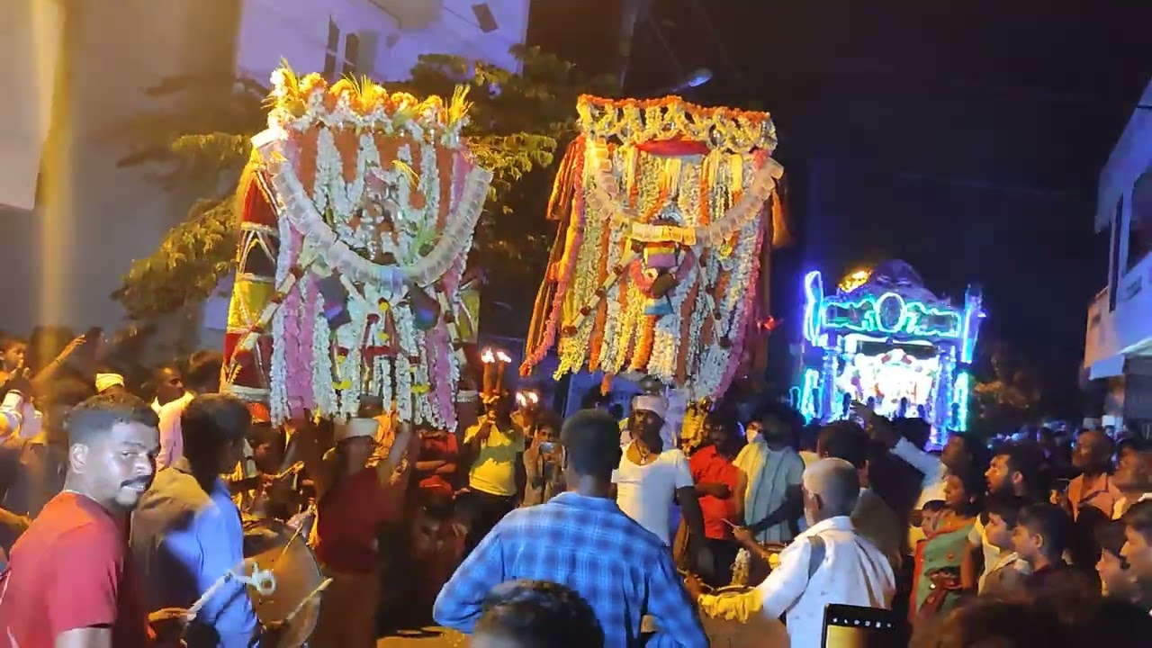 ಶ್ರೀ ಹಳೇವೂರಮ್ಮ ದೇವಿ ಮತ್ತು ಕೆರಗೋಡು ಅರಸಮ್ಮ ದೇವಿ ಮತ್ತು ಸುಳ್ಳೇರೀ ಪಟ್ಟಲದಮ್ಮ ದೇವಿ ಪೂಜೆ ಕುಣಿತ,,,,,, ಕೆಂಗೇರಿ