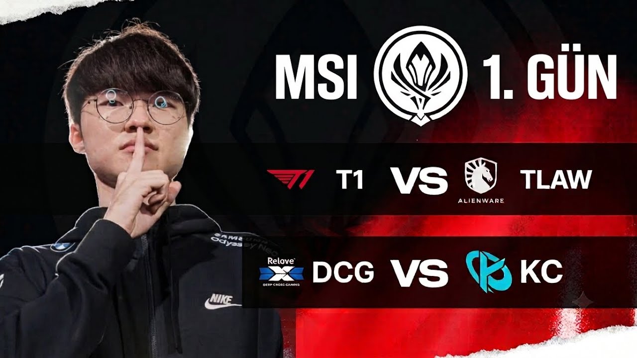 T1 MSI 2026 NA SCENIE DZIEŃ PIERWSZY