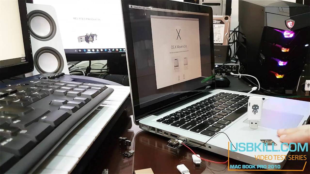 USB Kill 2.0 vs MacBook Pro (2010): Instant Death